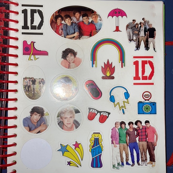 One Direction Planner Notebook - Picture 4 of 7